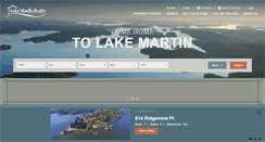 Desktop Screenshot of lakemartinrealty.com